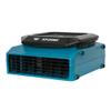 XPOWER XL-760AM 1/3 HP 1150 CFM Sealed Motor Low Profile Fan, Air Mover, Carpet Dryer with Build-in GFCI Power Outlets and Hour Meter view 2