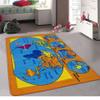 champion rugs Kids/Baby Room/Daycare/Classroom/Playroom Area Rug. World Map. Continents. Hemispheres. Educational. Non-Slip Gel Back. Bright Colorful Vibrant Colors (8 Feet X 10 Feet) view 1