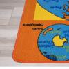 champion rugs Kids/Baby Room/Daycare/Classroom/Playroom Area Rug. World Map. Continents. Hemispheres. Educational. Non-Slip Gel Back. Bright Colorful Vibrant Colors (8 Feet X 10 Feet) view 3