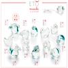 Aderia F-47115 ETOmusubi Transparent Child (Glass/Zodiac/Handmade) Made in Japan with Gift Box Interior New Year Decoration view 2