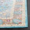 SAFAVIEH Area Rug 8x10 - Aria Collection - Large - Blue & Creme, Boho Medallion Distressed Design, Non-Shedding & Easy Cleaning, Ideal for Living Room, Bedroom, Office, Dining Space (ARA100B) view 4