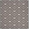 SAFAVIEH Washable Rug Outdoor Linden Collection - 4' x 6', Light Grey & Charcoal, Non-Shedding & Easy to Clean, Ideal for Patio, Backyard, Mudroom (LND132A) view 3