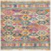 SAFAVIEH Area Rug 8x10 - Madison Collection - Large - Blue & Fuchsia, Moroccan Boho Distressed Design, Non-Shedding & Easy Cleaning, Ideal for Living Room, Bedroom, Office, Dining Space (MAD118C) view 2