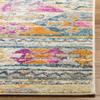SAFAVIEH Area Rug 8x10 - Madison Collection - Large - Blue & Fuchsia, Moroccan Boho Distressed Design, Non-Shedding & Easy Cleaning, Ideal for Living Room, Bedroom, Office, Dining Space (MAD118C) view 3