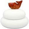 24to3(Nishitomi) imari Ware sea Bream Kagami Mochi Type lid view 1