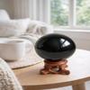 Mina Heal Obsidian Crystal Scrying Ball 80 mm / 3.1" for Fengshui, Scrying Mirror, Meditation, Crystal Healing, Divination Sphere, Home Decoration, 100% Natural and Genuine (80 mm) view 2