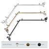 A&F Rod Decor - Leaf Corner Window Curtain Rod 120-170 inch (Each Side) - Antique Brass view 2