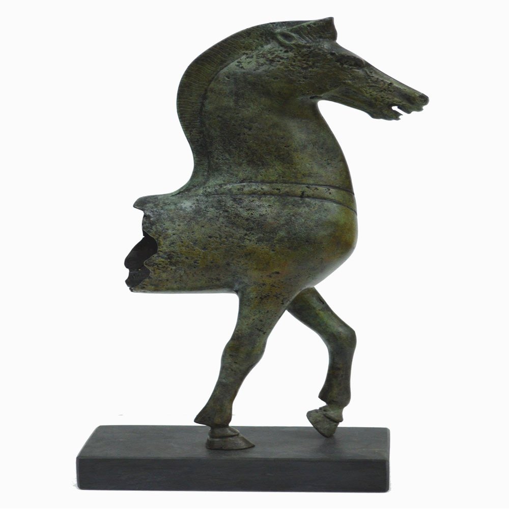 Talos Artifacts Horse Sculpture Ancient Greek Bronze Statue - Acropolis Museum Reproduction