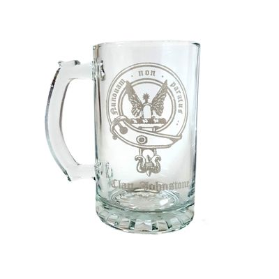 Clan Henderson Scottish Crest 27oz Stein  Free Personalized Engraving