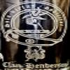 Clan Henderson Scottish Crest Glass Stein, 27oz Engraved Family Coat of Arms Beer Mug  Personalized Scottish Clan Gift view 2