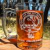 Clan Henderson Scottish Crest Glass Stein, 27oz Engraved Family Coat of Arms Beer Mug  Personalized Scottish Clan Gift view 4