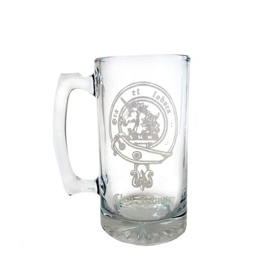 Clan Ramsay Scottish Crest 27oz Stein  Personalized Heraldic Engraving