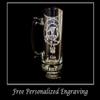 Clan Carmichael Scottish Crest 27oz Stein Set of 4Personalized Heraldic Engraving view 4