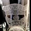 Viking Helmet 27oz Clear Glass Beer Stein, Engraved Norse Warrior Celtic Knot Design, Personalization Included view 3