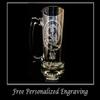 Clan Fergusson Scottish Crest 27oz Beer Stein Set of4Personalized Heraldic Engraving view 4