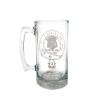 Clan Turnbull Scottish Clan Crest 27oz Glass Stein  Personalized Heraldic Engraving view 1