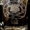 Clan Turnbull Scottish Clan Crest 27oz Glass Stein  Personalized Heraldic Engraving view 2