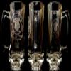 Clan Turnbull Scottish Clan Crest 27oz Glass Stein  Personalized Heraldic Engraving view 3