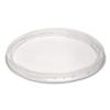 Plug-Style Deli Container Lids, Clear, 50/Pack, 10 Pack/Carton view 3