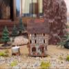Midene Ceramic Tea Light Candle Holder Home Decor Historic Miniature House of The Original Pottery in Kaysersberg Tiny Handmade view 3