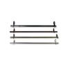 A&F Rod Dcor - Bay Window Single Curtain Rod Modification 120-170" - Antique Brass view 1