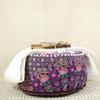 Trade Star Mandala Ottoman Pouffe Cover Indian Decorative Footstool Seating Pouf Ethnic Bohemian Decor 100% Cotton Round Floor Pouf Case Southwestern Ottoman Cover view 3