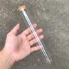 110ml Taller Glass Bottles Vials Jars Test Tube with Cork Stopper Empty Custom Bottles Print Logo Pattem Bottles 12pcs (12, 110ml-30x236mm) view 3