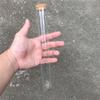 110ml Taller Glass Bottles Vials Jars Test Tube with Cork Stopper Empty Custom Bottles Print Logo Pattem Bottles 12pcs (12, 110ml-30x236mm) view 4