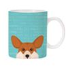 Adorable Dog Breed Design 11oz Ceramic Coffee Mug (Corgi) view 1