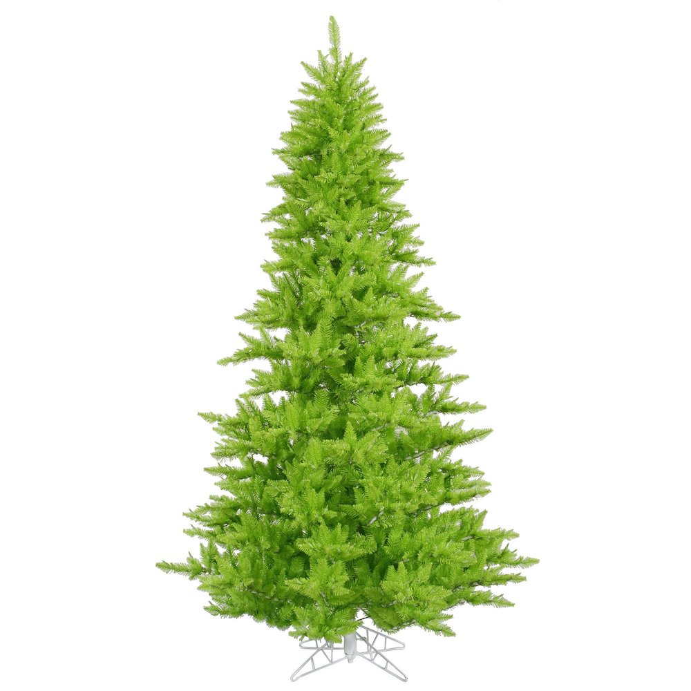 Vickerman 4.5' Lime Fir Artificial Christmas Tree, Unlit - Faux Fir Christmas Tree - Seasonal Indoor Home Decor
