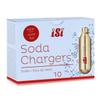 iSi Classic Steel Mesh SodaMaker Bottle (1 Quart) with CO2 Soda Siphon Chargers (10-Pack) Bundle - For making sparkling water beverages view 3
