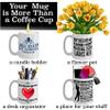 mmandiDESIGNS Jesus Shaves Mug - Funny Christ Ceramic Cup For Coffee Tea - BIG 15oz and 11oz Sizes Original Illustration Only Available view 3