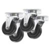 Portacool Caster Kit,12" L x 12" W x 4" H Size, Black (PARPACCST400) view 1