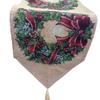 Christmas Decorative Table Runner Table Cloth Tea Table TV Cabinet Cover Banquet Tablecloth, D view 1