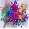 Trademark Fine Art Dark Color Explosion by Ata Alishahi, 16x24-Inch view 1