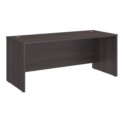 Bush Business Furniture Studio C 72W Computer Desk with Wire Management and Modesty Panel in Storm Gray, Professional Table for Home Office and Corporate Office