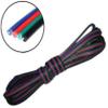 Inovat 100M 328FT 22AWG 4 Pin 4 Color RGB Extension Wire Cable Line for RGB 3528 5050 LED Strip Light view 3