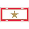 AES KIA Service Gold Star Son in Service Military 6"x12" Aluminum License Plate Tag view 1