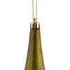 Vickerman 13" Olive Mercury Rain Drop Ornament. Comes 2 per Bag. view 2