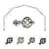 A&F Rod Dcor - Spin 13/16" 6-Sided Bay Window Curtain Rod 28-48 inch (each side) - Satin Nickel view 1