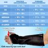 Arm Chaps Leather Protective Sleeves Arm Guard - Prevent Cuts, Scratches & Bruises - Genuine Cowhide - Ideal for Gardening & Construction - Left & Right Form-Fitting. Black (1 Pair/X-Small). view 2