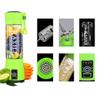 KAXILE Portable Juice Blender and Mixer Handheld USB Charger Cable Personal Size Electric Rechargeable Mixers Blenders (Six Blades Purple) view 2