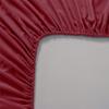 Premium Quality 1 Piece Fitted Sheet (Bottom Sheet Only) 12" inches Deep Pocket 800 Thread Count Egyptian Quality Cotton Solid Pattern California King Burgundy view 1