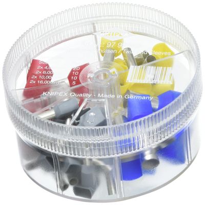 Knipex Assortment Boxes with Twin Wire ferrules 97 99 909