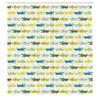 Ambesonne Animal Shower Curtain, Crocodile Characters in Cartoon Style Funny Faces Animal Alligators, Cloth Fabric Bathroom Decor Set with Hooks, 69" W x 84" L, Yellow Green Teal view 2