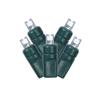 Vickerman 70 Cool White Twinkle LED Light on Green Wire, 4" Spacing x 24' Long Light Strand view 2