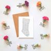 5pcs, Christmas Stocking Coloring Page Postcard for Adult Coloring, A6 view 4