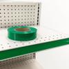 STORE FIXTURES DIRECT Decorative Gondola Shelf Vinyl Insert, Ticket Channel Accent Strip 130' x 1.25", Green view 1