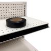 STORE FIXTURES DIRECT Decorative Gondola Shelving Vinyl Insert for Ticket Channel 130 FT. x 1.25 in. - Black view 1