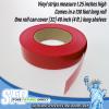 STORE FIXTURES DIRECT Decorative Gondola Shelving Vinyl Insert for Ticket Channel 130 FT. x 1.25 in. - Red view 3